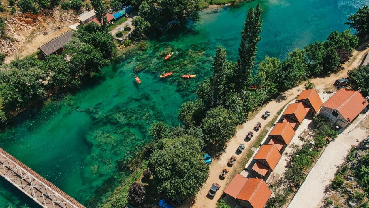 River Huts Zrmanja Obrovac Ngoại thất bức ảnh